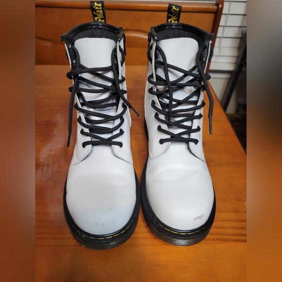 Dr. Martens  White & Black Boots - Picture 3 of 10